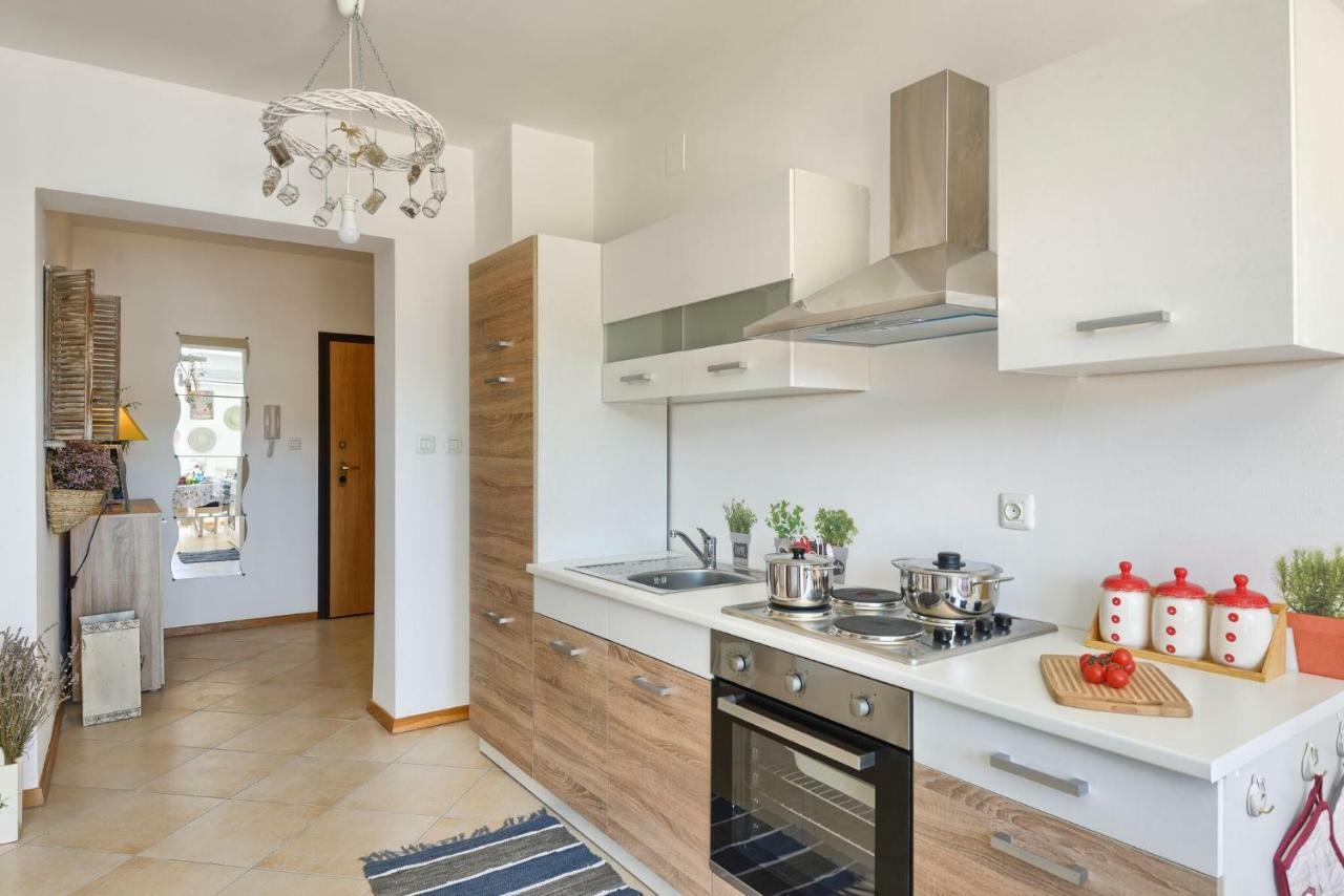 Duboko Plavo Apartman Krnica Kültér fotó